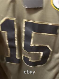 Nike New Green Bay Packers Bart Starr Salute To Service Camo Jersey Sz S