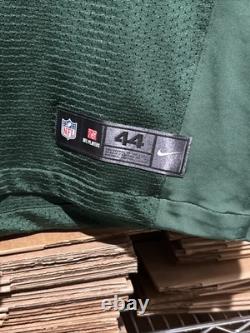 Nike On Field Eddie Lacy #27 Signed Green Bay Packers Jersey Size 44 Autograph