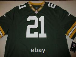 Nike On Field Green Bay Packers Charles Woodson NFL Football Jersey 2XL NEW