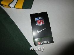 Nike On Field Green Bay Packers Charles Woodson NFL Football Jersey 2XL NEW