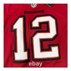 Nike On Field Men's Tampa Bay Buccaneers Tom Brady #12 Jersey Red Size Large NWT