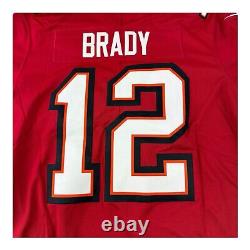 Nike On Field Men's Tampa Bay Buccaneers Tom Brady #12 Jersey Red Size Large NWT