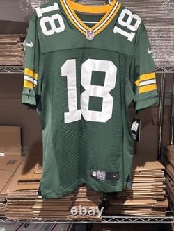 Nike Randall Cobb #18 Packers Jersey Signed Auto NWT On Field Size 40 Medium