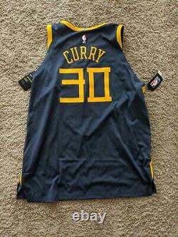 Nike Steph Curry The Bay City Edition Authentic Jersey AH6209-427 $200 Sz 56 XXL