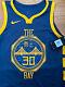 Nike Steph Curry The Bay City Stitched Authentic Jersey Ah6209-427 $200 Sz 40 S