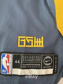 Nike Steph Curry The Bay City Stitched Authentic Jersey AH6209-427 $200 Sz 44 M