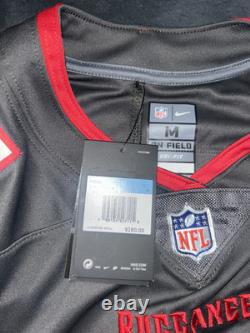 Nike Tampa Bay Buccaneers Rob Gronkowski On Field Vapor Jersey Gray Size Medium