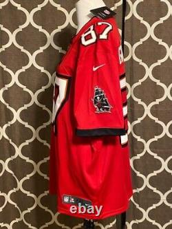 Nike Tampa Bay Buccaneers Rob Gronkowski Red Game Jersey Mens Size XXL NEW