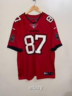 Nike Tampa Bay Buccaneers Rob Gronkowski Vapor Limited Jersey Men's Size 2XL NEW