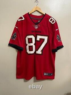 Nike Tampa Bay Buccaneers Rob Gronkowski Vapor Limited Jersey Men's Size 2XL NEW