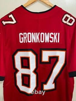 Nike Tampa Bay Buccaneers Rob Gronkowski Vapor Limited Jersey Men's Size 2XL NEW