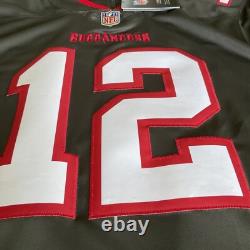 Nike Tampa Bay Buccaneers Tom Brady#12 Red Limited Jersey Mens Nwt Size L