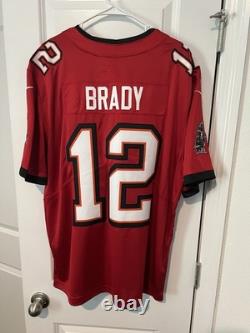 Nike Tampa Bay Buccaneers Tom Brady Limited Jersey Red Men's XL New With Tags