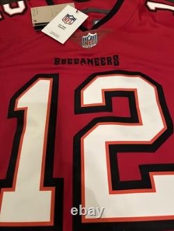 Nike Tampa Bay Buccaneers Tom Brady Vapor Untouchable Jersey Men's Size XL Red