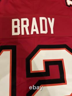 Nike Tampa Bay Buccaneers Tom Brady Vapor Untouchable Jersey Men's Size XL Red