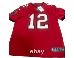 Nike Tampa Bay Buccaneers Tom Brady Vapor Untouchable Jersey Mens Size Large Red