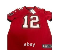 Nike Tampa Bay Buccaneers Tom Brady Vapor Untouchable Jersey Mens Size Large Red