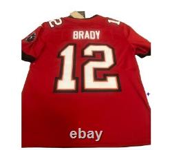 Nike Tampa Bay Buccaneers Tom Brady Vapor Untouchable Jersey Mens Size Large Red