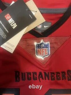 Nike Tampa Bay Buccaneers Tom Brady Vapor Untouchable Jersey Mens Size Large Red