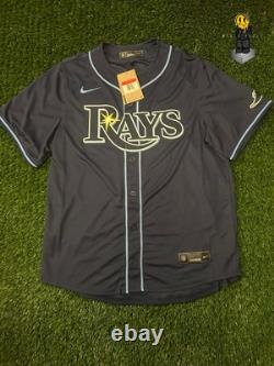 Nike Tampa Bay Rays Jersey Wander Franco Mens X-Large Blue New With $175 Tag