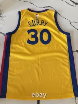 Nike The Bay Steph Curry Chinese New Year Swingman Jersey Size Youth L-2017