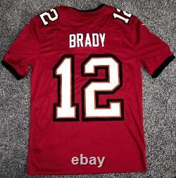 Nike Tom Brady #12 Tampa Bay Buccaneers Dri-FIT NFL Football Jersey NEW Size S