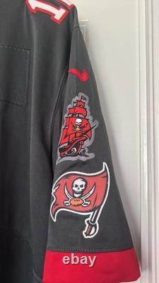 Nike Tom Brady #12 Tampa Bay Buccaneers Super Bowl LV Jersey Black/Red