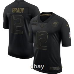 Nike Tom Brady Tampa Bay Buccaneers 2020 Salute To Service Limited Jersey 3XL