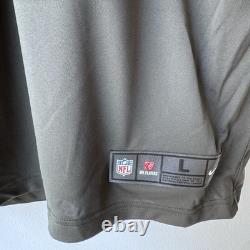 Nike Tom Brady Tampa Bay Buccaneers Alternate Vapor Limited Jersey Pewter Large