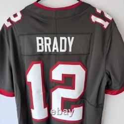 Nike Tom Brady Tampa Bay Buccaneers Alternate Vapor Limited Jersey Pewter Large