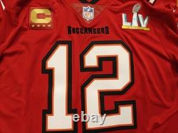 Nike Tom Brady Tampa Bay Buccaneers Elite Vapor Limited NFL Jersey sz. XL SB LV