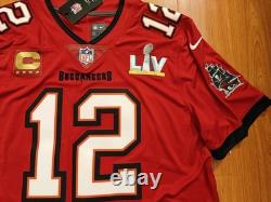 Nike Tom Brady Tampa Bay Buccaneers Elite Vapor Limited NFL Jersey sz. XL SB LV