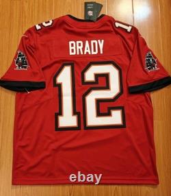 Nike Tom Brady Tampa Bay Buccaneers Elite Vapor Limited NFL Jersey sz. XL SB LV