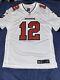 Nike Tom Brady Tampa Bay Buccaneers Game Jersey White Super Bowl Lv Color-way