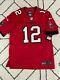 Nike Tom Brady Tampa Bay Buccaneers Jersey Red Men's Large New With Tags