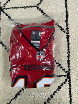Nike Tom Brady Tampa Bay Buccaneers Jersey Red Men's Large New with Tags