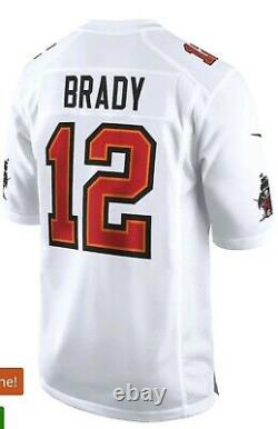 Nike Tom Brady Tampa Bay Buccaneers Men's Super Bowl LV Bound White Jersey 2XL