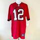 Nike Tom Brady Tampa Bay Buccaneers Nfl Football Jersey Red Mens Large