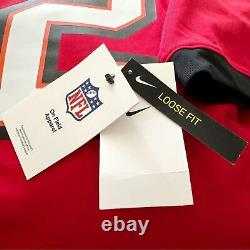Nike Tom Brady Tampa Bay Buccaneers NFL Football Jersey Red Mens Large