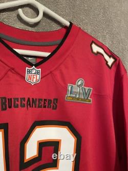 Nike Tom Brady Tampa Bay Buccaneers NFL Super Bowl LIV Game Jersey Men's 2XL NEW
