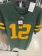 Nike Vapor Elite Green Bay Packers Aaron Rodgers Throwback Jersey Sz 44 Nfl New