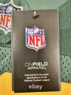 Nike Vapor Elite Green Bay Packers Aaron Rodgers Throwback Jersey Sz 44 NFL New