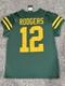 Nike Vapor Elite Green Bay Packers Nfl Aaron Rodgers Throwback Jersey Size 44