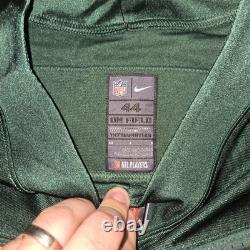 Nike Vapor Elite Green Bay Packers NFL Aaron Rodgers Throwback Jersey Size 44
