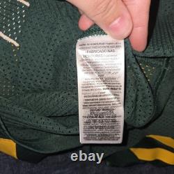 Nike Vapor Elite Green Bay Packers NFL Aaron Rodgers Throwback Jersey Size 44