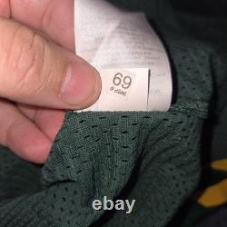 Nike Vapor Elite Green Bay Packers NFL Aaron Rodgers Throwback Jersey Size 44