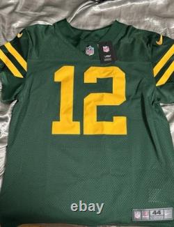 Nike Vapor Elite Mens Aaron Rodgers Throwback Green Bay Packers Jersey Size 44 Nike Vapor Elite Mens Aaron Rodgers Throwback Green Bay Packers Jersey Size 44