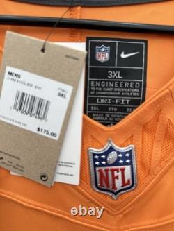Nike Vapor F. U. S. E. Limited Tampa Bay Buccaneers Tom Brady 3XL Orange Jersey
