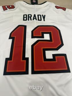 Nike Vapor Limited Tampa Bay Buccaneers Tom Brady #12 White Jersey Men's 3XL NEW