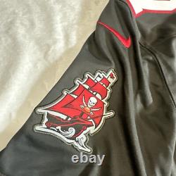 Nike Vapor Tampa Bay Bucs Pewter Football Jersey Mens Size L Gronkowski On Field
